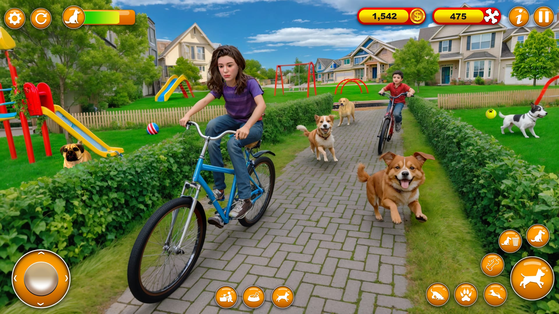 Screenshot 2 - gameplay of Dog Simulator Pet Care Games
