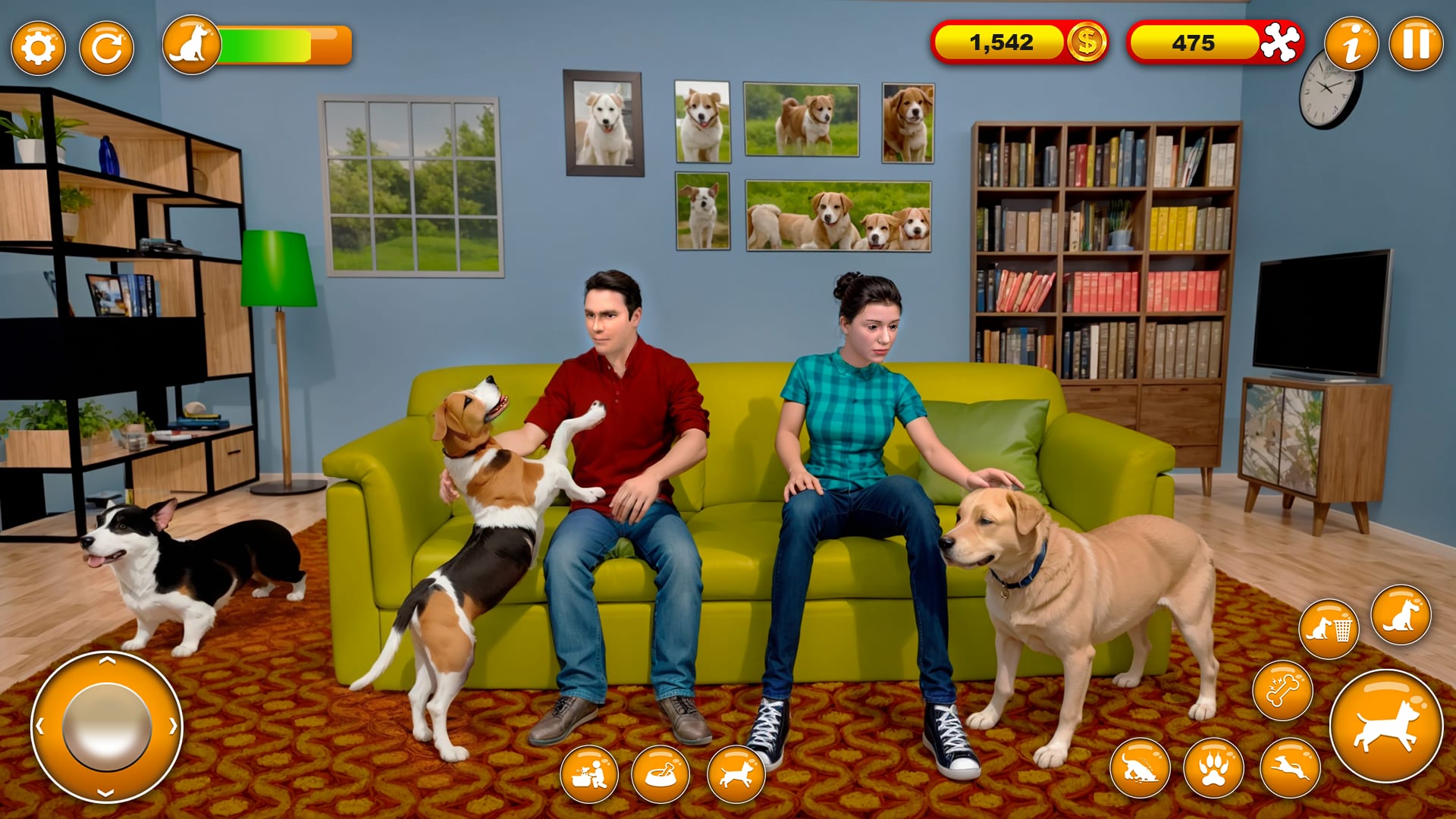Screenshot 3 - gameplay of Dog Simulator Pet Care Games